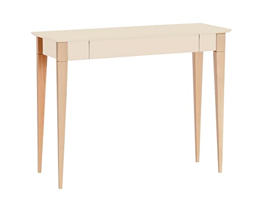 Ragaba MIMO Großer Schreibtisch mit Schublade - Arbeitsschreibtisch aus Holz - Einfache Montage - 105CM Breit - FSC-Zertifiziert von RAGABA