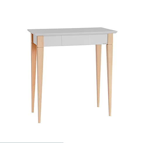 Ragaba MIMO Kleiner Schreibtisch Beistelltisch mit Schublade – Einfache Montage – 65 cm Breit – FSC Zertifiziert von RAGABA