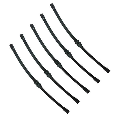 5 PCs Kraftstoffschlauchrohrzubehör for chinesische Kettensäge 4500 5200 5800 45cc 52cc 58cm Garten Elektrowerkzeuge Teile Teile von RAGDAA