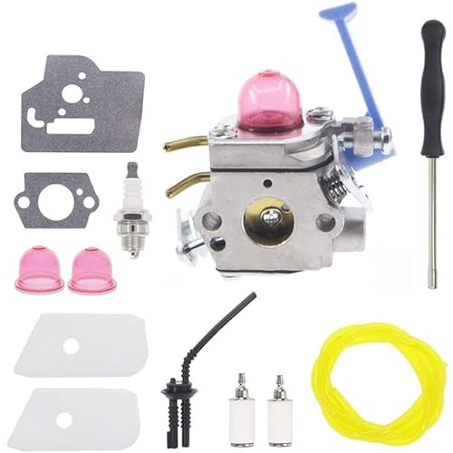 C1Q-W40A Vergaser for Husqvarna 12 4L 128r 128djx for Craftsman String Trimmer mit 545081897 Einstellungskit einstellen von RAGDAA