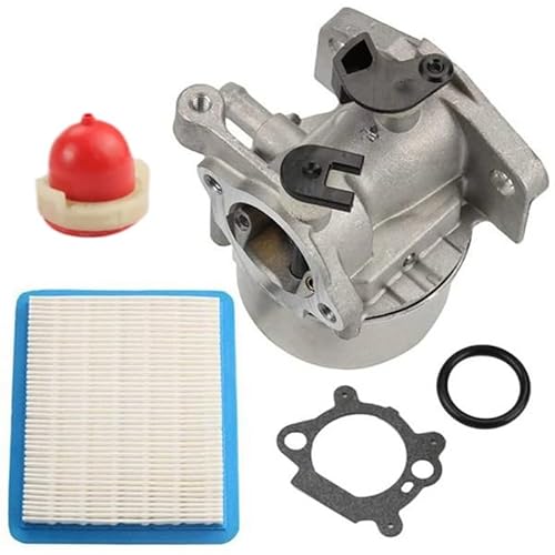 Vergaser Kit for Briggs & Stratton 6150 4-7 for HP Motoren 650 -Serie Troy Bilt 6. 5 PS Luftkraftstofffilterdichtung Vergaser Kohlenhydrate von RAGDAA