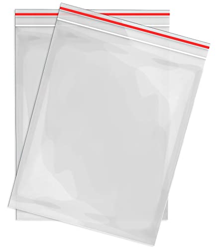 RAGO® Zip Beutel I Ziplock Beutel mit Reißverschluss 60x80mm ROBUSTE 100 Stück I Plastiktüten I Wiederverwendbare Druckverschlussbeutel I Baggies I Polybeutel zur Organisation von RAGO