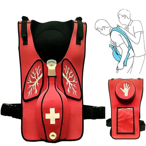 Anti-Erstickungsweste, Trainingsweste zur Atemwegsobstruktion, Simulationstraining for das Heimlich-Manöver, 3er-Pack, Erwachsene und Kinder(Adult) von RAGOPILEN