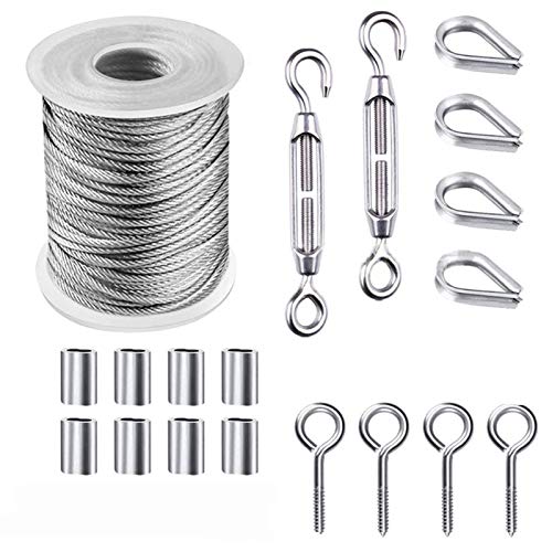 Drahtseile, 19 teile/satz 15M Multifunktionale Draht Seil Draht Kit Weiche Kabel Zelt Seil Hängen Wäscheleine Durchmesser 2mm von RAGOPILEN