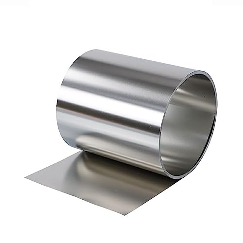 Edelstahlscheibe, 304 Edelstahlblech, Dicke 0,05–0,5 mm, Breite 400–600 mm(0.1mm*500mm*1m) von RAGOPILEN