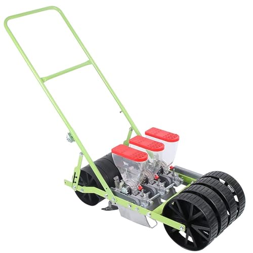 Garten-Sämaschine, Manuelle Sämaschine, Reihenpflanzer for Gartengemüse, mehrere Größen(Three rows) von RAGOPILEN
