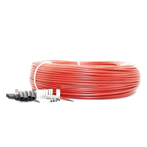 Kabel, Angeschwemmtes PTFE 12K 100m Kohlefaser-Infrarot-Bodenheizungskabel 2mm Rot Kabel, Angeschwemmtes PTFE 12K 100m Kohlefaser-Infrarot-Bodenheizungskabel 2mm Rot von RAGOPILEN