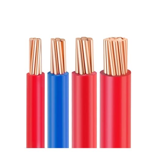 Kabel, BV Kupfer-Elektrokabel, sauerstofffreies Kupfer, mehrere Größen, 10–120 mm², AWG 7–1/0, mehrfarbig(Green,5AWG 16mm2 5M) von RAGOPILEN