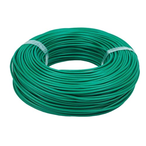 Kabel, RV Kupferdraht Flexibles Kabel 300/500V Litze PVC Elektrischer Draht Mehrere Größen Multicolor(Green,10 meters-20AWG (0.5mm2)) von RAGOPILEN