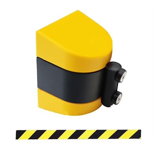 Magnetische Bandabsperrung versenkbar, Magnetische Saugnapf-Wandhalterung, einziehbare Gurtbarriere zur Kontrolle von Menschenmengen, mehrere Größen(A,5M/16FT) von RAGOPILEN