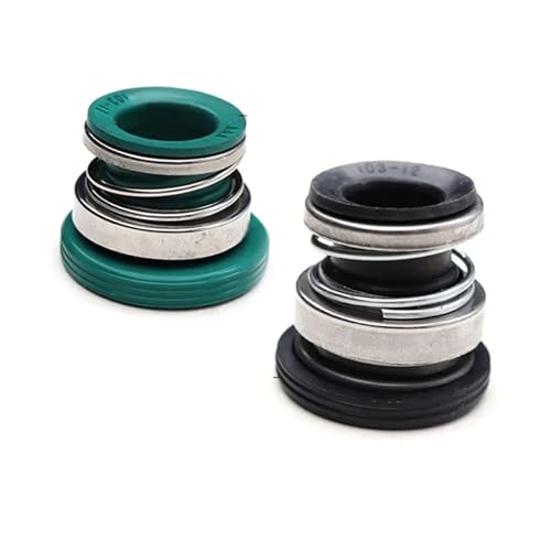 Mechanische Dichtungen, Mechanische Wellendichtung der Serie 103 for Inline-Wasserpumpen, passend for Wellendurchmesser 10–17 mm, mehrere Größen(Tc-tc-nbr,12mm) von RAGOPILEN