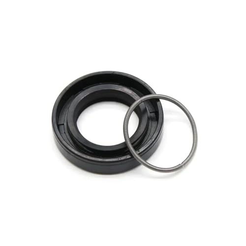 Mechanische Dichtungen, NBR Wellendichtring Dichtung Unterlegscheibe Doppellippe TC 25x(32-62) x(4-12) mm Schwarz(25x55x10mm) von RAGOPILEN