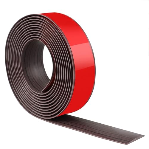 PVC-Bodenübergangsleiste, Selbstklebende PVC-Bodenübergangsleiste, Schwarznuss, mehrere Größen(1m 5cm) von RAGOPILEN