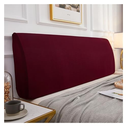 RAGOPILEN Bettkopfteil-Bezug, Bettkopfteil-Schonbezug, Mehrfarbig, mehrere Größen(Wine Red,W 200 x H 65cm) von RAGOPILEN