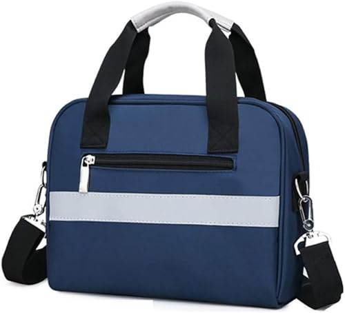 RAGOPILEN Erste-Hilfe-Kit Leere Notfallkits Erste-Hilfe-Rucksack mit Fächern Blau von RAGOPILEN
