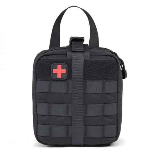 RAGOPILEN Erste-Hilfe-Kit Leere Notfallkits Tragbare Erste-Hilfe-Tasche, Polyester, Leere Tasche, 18,5 x 20,5 x 9,5 cm(A) von RAGOPILEN