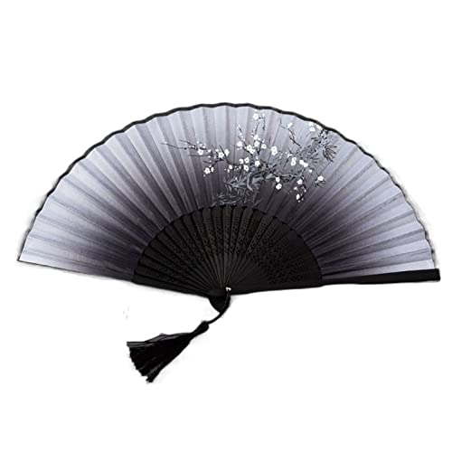 RAGOPILEN Faltbarer Handfächer, 2er-Pack Faltbare Handfächer aus Seide, Mehrfarbig, 21,1 x 38,1 cm(14) von RAGOPILEN