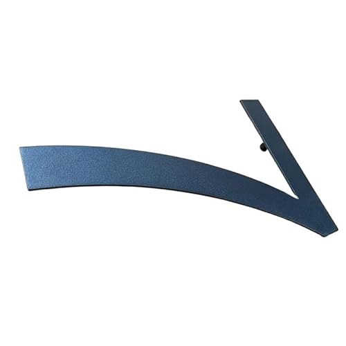 RAGOPILEN Hausnummern, Hausnummern Edelstahl 20cm 8 Zoll Schwarz Mehrstellig(7) von RAGOPILEN