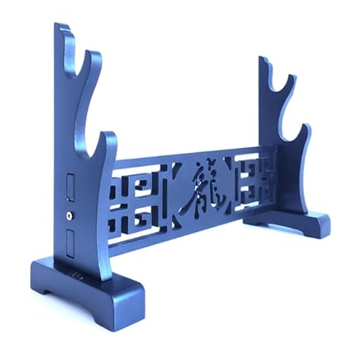 RAGOPILEN Holz-Schwertständer, Katana-Schwertständer, Schwarz, mehrere Größen(Dragon Character,40 * 14 * 26.5cm) von RAGOPILEN