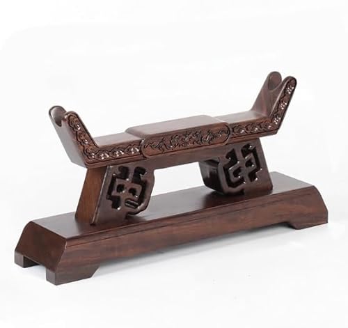 RAGOPILEN Holz-Schwertständer, Schwertständer for Kampfsportschwerter, Wenge- und Ebenholz, mehrere Größen(Ebony Wood,25 * 16cm) von RAGOPILEN