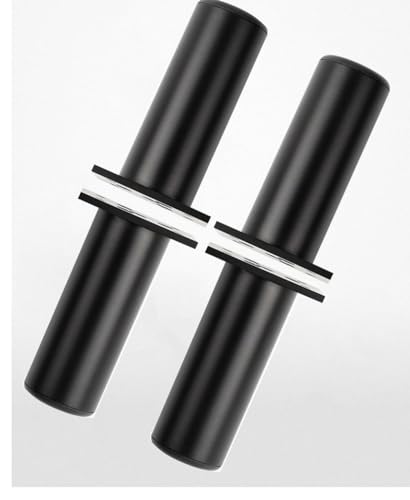 RAGOPILEN Möbelbeine, 4 Stück verstellbare Möbelbeine, Aluminiumlegierung, Mehrfarbig, mehrere Größen(Black,12cm) von RAGOPILEN