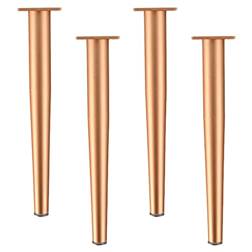 RAGOPILEN Möbelbeine, 4 Stück verstellbare Möbelbeine, Ersatzfüße for Sofas, Gold, 8–30 cm(10cm/3.94in) von RAGOPILEN