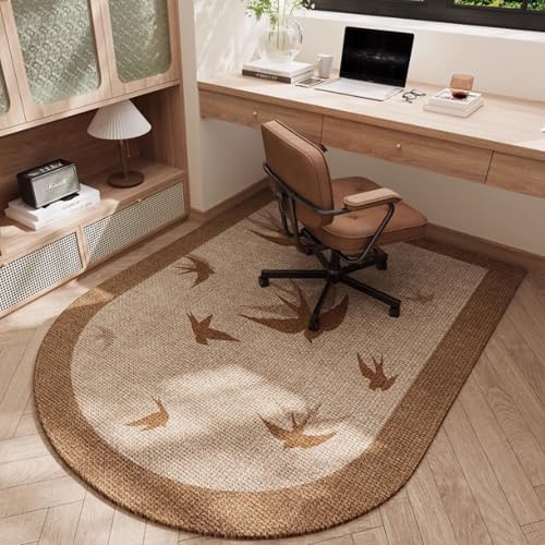 RAGOPILEN Teppich, Bodenschutz-Stuhlmatte, 6 Farben, mehrere Größen(F,120 * 140CM) von RAGOPILEN