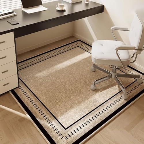 RAGOPILEN Teppich, Bürostuhlmatte Polyester Mehrere Größen Mehrfarbig(C,90 * 90cm) von RAGOPILEN