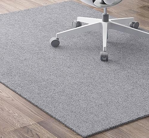 RAGOPILEN Teppich, Bürostuhlmatte for Hartböden, Mehrfarbig, mehrere Größen(D,120 * 130cm) von RAGOPILEN
