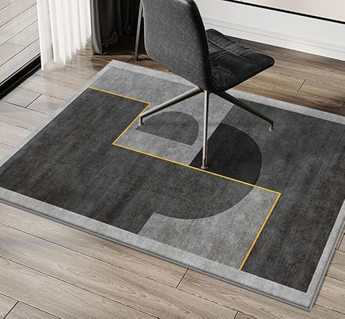 RAGOPILEN Teppich, Bürostuhlmatte for Teppich und Hartholzboden, mehrere Größen, mehrere Stile(4,100 * 160cm) von RAGOPILEN
