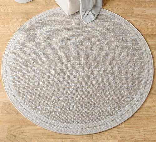 RAGOPILEN Teppich, Stuhlmatte for Hartböden, rund, mehrere Größen, Mehrfarbig(4,120cm) von RAGOPILEN