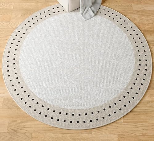 RAGOPILEN Teppich, Stuhlmatte for Hartböden, rund, mehrere Größen, Mehrfarbig(5,60cm) von RAGOPILEN