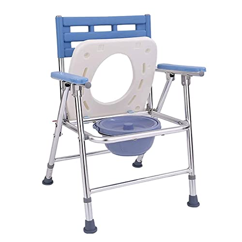 RAGOPILEN Toilettenstuhl, Klappbarer Duschstuhl mit Armlehne for ältere Schwangere Frauen RAGOPILEN Toilettenstuhl, Klappbarer Duschstuhl mit Armlehne for ältere Schwangere Frauen von RAGOPILEN