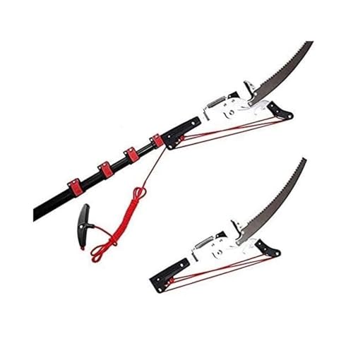 Stangensäge, Teleskop-Hochentaster, Baumschere, ausziehbare Astschere mit Stahlklinge, 3er-Pack, mehrere Größen (5,4–7,2 m)(7.2m,7.2m) von RAGOPILEN
