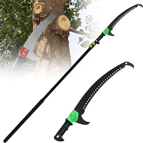 Stangensäge, Teleskop-Säge, Astsäge, Handsäge for Schneiden von Ästen, 1 Stück, mehrere Größen(7.2m/24ft) von RAGOPILEN
