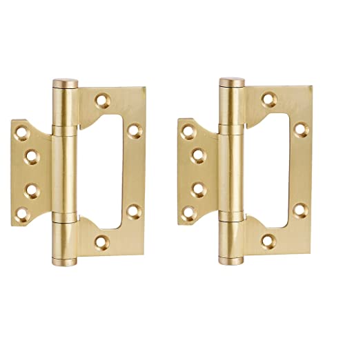 Türscharniere, 180 Grad 3 mm Kupferscharniere for links rechts Hand Schrank Möbel Schublade Fenster Tür(Bx2) von RAGOPILEN