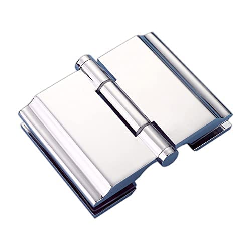Türscharniere, 180-Grad-Glastürscharnier aus Edelstahl for rahmenlose Schränke mit einer Dicke von 10–12 mm von RAGOPILEN