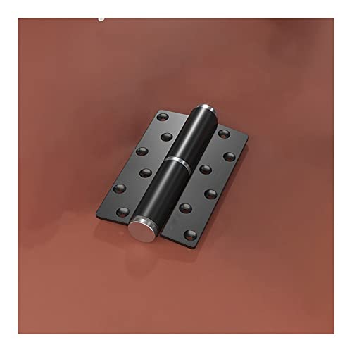 Türscharniere, 3 mm Aluminium 50 kg Soft-Close-Scharniere for Küchenschränke 110-180 Grad Schwarz/Grau(Black) von RAGOPILEN