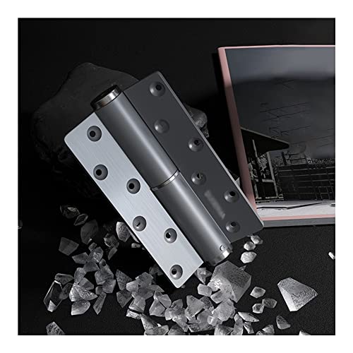 Türscharniere, 3 mm Aluminium 50 kg Soft-Close-Scharniere for Küchenschränke 110-180 Grad Schwarz/Grau(Grey) von RAGOPILEN