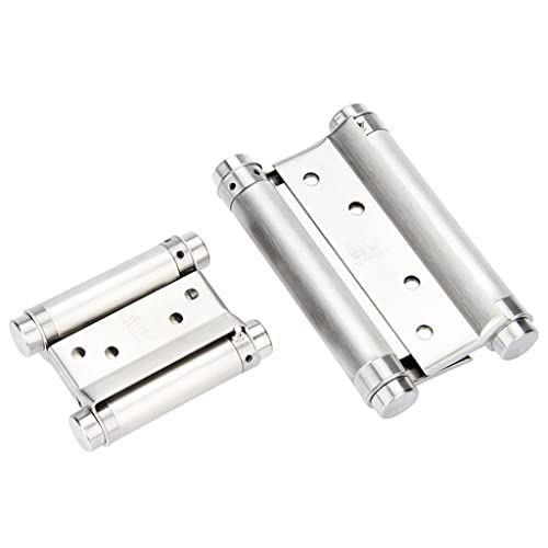 Türscharniere, Kugelgelagerte Innentürscharniere aus Edelstahl 1,5 mm, 180 Grad, mehrere Größen(C) von RAGOPILEN