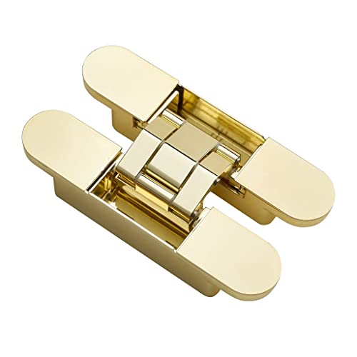 Türscharniere, Soft-Close Kugellagerscharniere Radiusecken Zinklegierung 3mm 180 Grad Multicolor(D) von RAGOPILEN