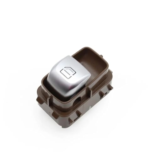Fensterheberschalter Electric Power Fensterheber Für Benz W253 Für GLC-Klasse 2015-2021 Auto Power Elektrische Fensterheber Schalter 2059056811 2139050309(Brown) von RAGPUKMUAN