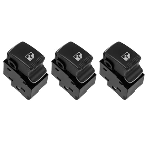 Fensterheberschalter Electric Power Fensterheber Für Hyundai Getz 2003-2010 LHD RHD Master Elektrische Fensterheber Schalter 93570-1C110 93580-1C000WK(3 Buttons) von RAGPUKMUAN