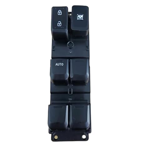 Fensterheberschalter Electric Power Fensterheber Für Kia Für Rio 2011-2015 Vorne Links Master Elektrische Power Fensterheber Schalter Taste 93570-4Y200 93570-4Y201(Auto no Light) von RAGPUKMUAN