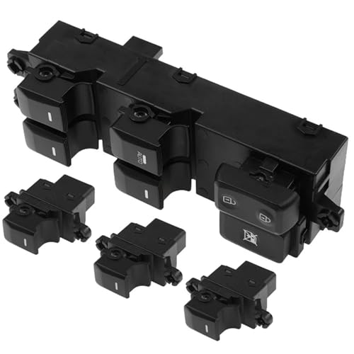 Fensterheberschalter Electric Power Fensterheber Für Kia Morning 2011-2016 Elektrische Fensterheber Schalter Auto 93570-1Y500 93570-1Y200(18 Pins set) von RAGPUKMUAN