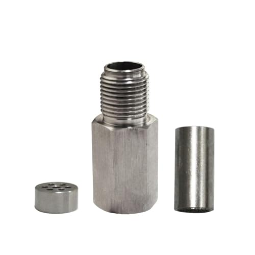 O2-Sensor Auto Universal O2 Sauerstoff Sensor Spacer Motor Licht Adapter Bung Katalysator Fix Eisen Nickel Beschichtung Lambdasonde(Type A) von RAGPUKMUAN