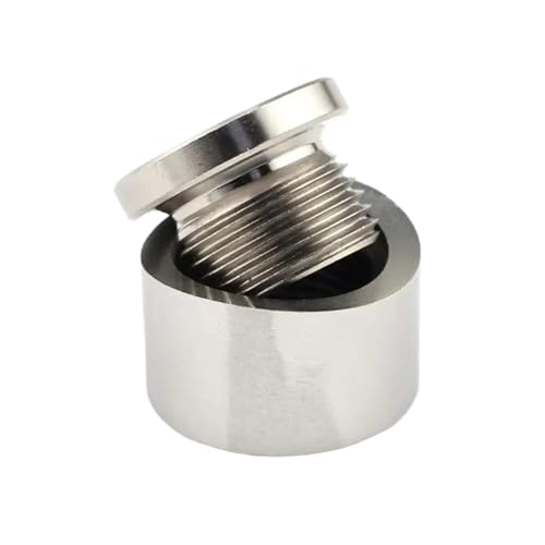 O2-Sensor SS304 Sechskantstopfen Und Gekerbte Basismutter Lambdasonden Kappenstopfensatz Geschweißter Mutternstopfenadapter M18 * 1,5 Lambdasonde O2-Sensor SS304 Sechskantstopfen Und Gekerbte Basismutter Lambdasonden Kappenstopfensatz Geschweißter Mutternstopfenadapter M18 * 1,5 Lambdasonde von RAGPUKMUAN