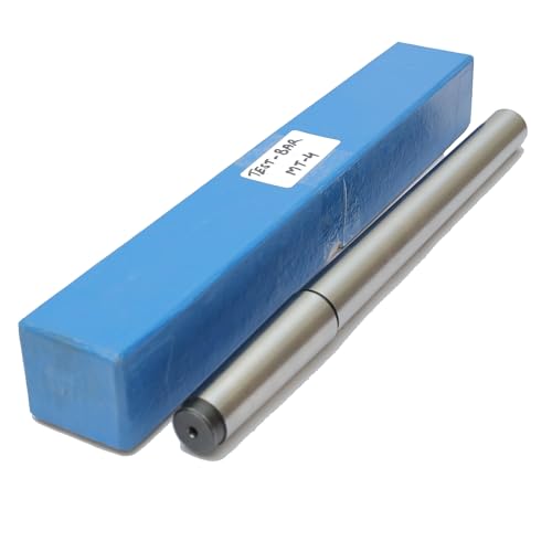 Rahish Tools 4MT Paralleldrehmaschine Ausrichtungsprüfstab mit hochpräziser Stange, legierter Stahl, EN31 Spanndorn – Reitstock-Nachrichtwerkzeug mit 1 Mikron Genauigkeit und Morsekegel mit max. von RAHISH TOOLS