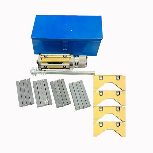 Rahish Tools Motorzylinder-Hon-Kit 45 mm bis 65 mm – Verstellbares, handgehaltenes Honwerkzeug-Set mit 16 Steinen, Größen: 3" x 5/16" x 5/16" – Geeignet für mittelgroße bis größere Automotoren von RAHISH TOOLS