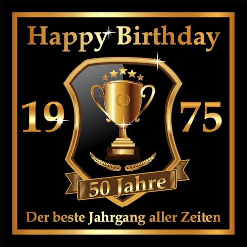 3 St. Aufkleber zum 50. Geburtstag: 1975 der beste Jahrgang aller Zeiten - Selbstklebendes Hochglanz Flaschen-Etikett. Original RAHMENLOS Design 3 St. Aufkleber zum 50. Geburtstag: 1975 der beste Jahrgang aller Zeiten - Selbstklebendes Hochglanz Flaschen-Etikett. Original RAHMENLOS Design von RAHMENLOS